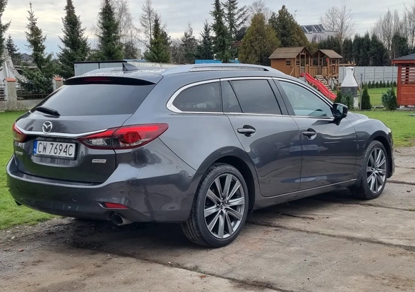 Mazda 6 cena 66990 przebieg: 45000, rok produkcji 2018 z Gniezno małe 497